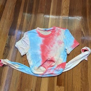 Tie dye tee shirt